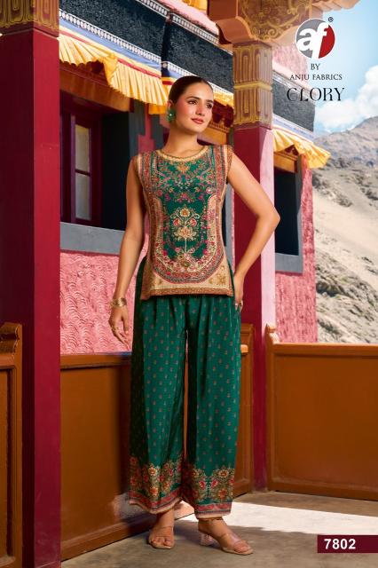 Anju fabrics glory coord set indore wholesale kurti market